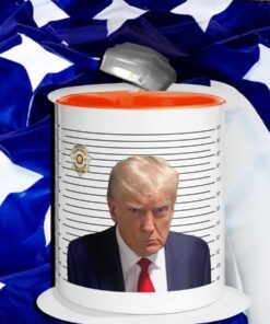 Real Trump Mug Shot Mug Mugs Shot infamous Donald Trump Mugshot