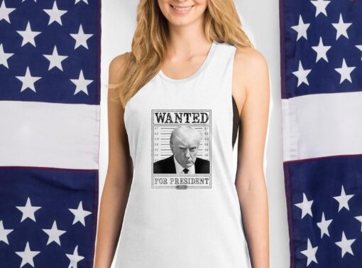 Trump 2024 Wanted Ladies Tanks