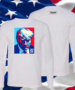 Trump Colorblock Long Sleeve Shirts