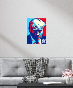 Trump Colorblock Poster