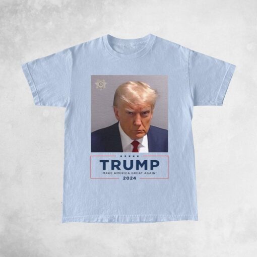 Trump Mugshot Make America Great Again 2024 T-Shirt