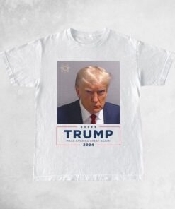 Trump Mugshot Make America Great Again 2024 T-Shirts