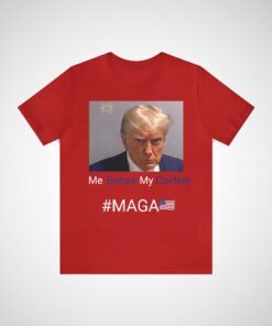 Trump Mugshot Me Before My Covfefe Shirt