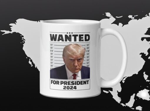 Trump Mugshot Mugs, POTUS Mug Shot Mug Cup