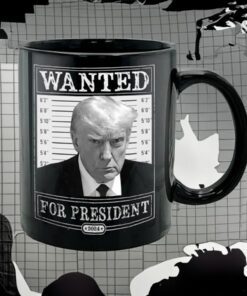 Trump Wanted Mugshot 11oz Mug