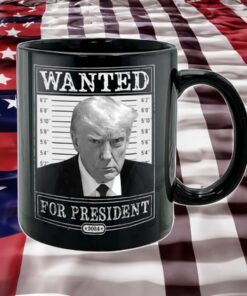 Trump Wanted Mugshot 11oz Mug Cup