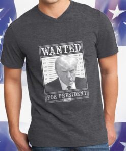 Trump Wanted Unisex V Neck T-Shirt