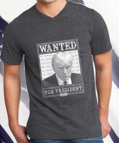 Trump Wanted Unisex V Neck T-Shirts