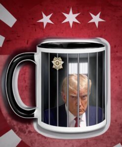 Trump mugshot Mug, Lock him up , Trump for Prison 2024 Mug