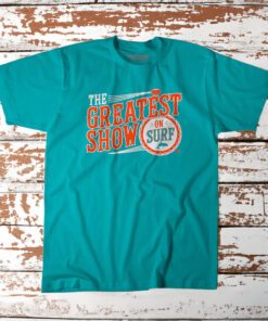 Miami Football - Greatest Show On Surf Shirt