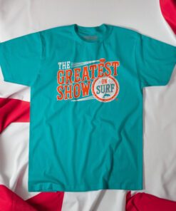 Miami Football - Greatest Show On Surf T-Shirt