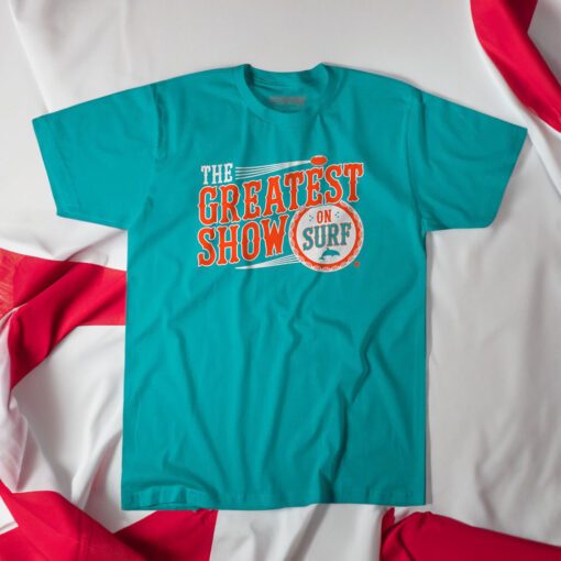 Miami Football - Greatest Show On Surf T-Shirt