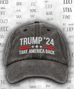 TRUMP 2024 MAGA Take America Back Hats