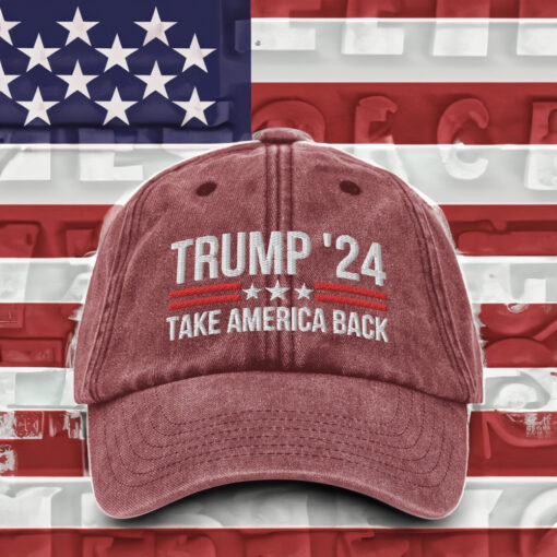 TRUMP 2024 Take America Back Hat