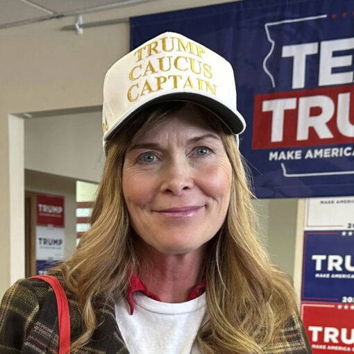 Trump 2024 Caucus Captain Hat Embroidered