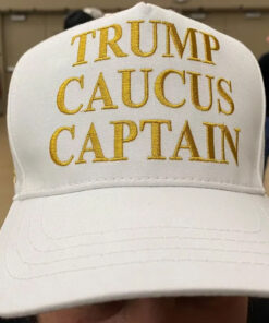 Trump Caucus Captain Hats Embroidered