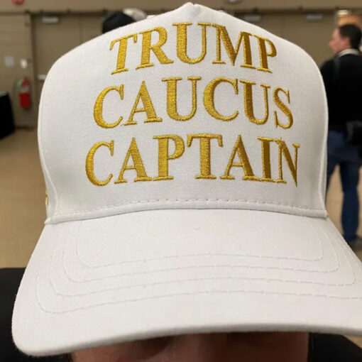 Trump Caucus Captain Hats Embroidered