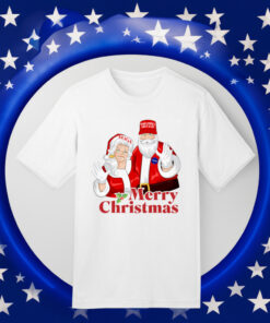 Mr and Mrs Christmas Trump MAGA Merry Christmas Shirts