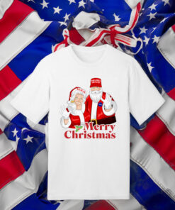 Mr and Mrs Christmas Trump MAGA Merry Christmas T-Shirt