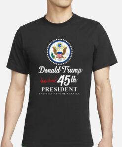 Donald Trump Presidential Signature T-Shirts