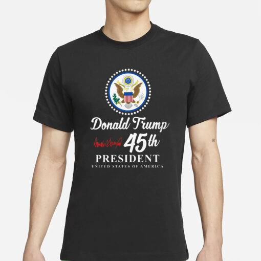 Donald Trump Presidential Signature T-Shirts