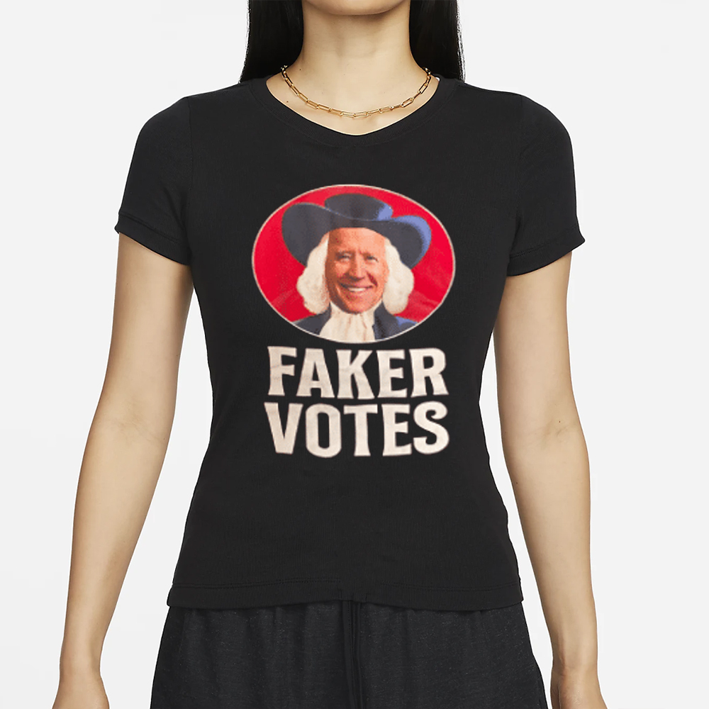 Faker Votes Quaker Biden T-Shirt