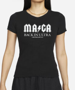 MAGA Back In Ultra Funny AC DC Parody Unisex Classic T Shirt