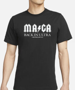 MAGA Back In Ultra Funny AC DC Parody Unisex Classic T Shirts