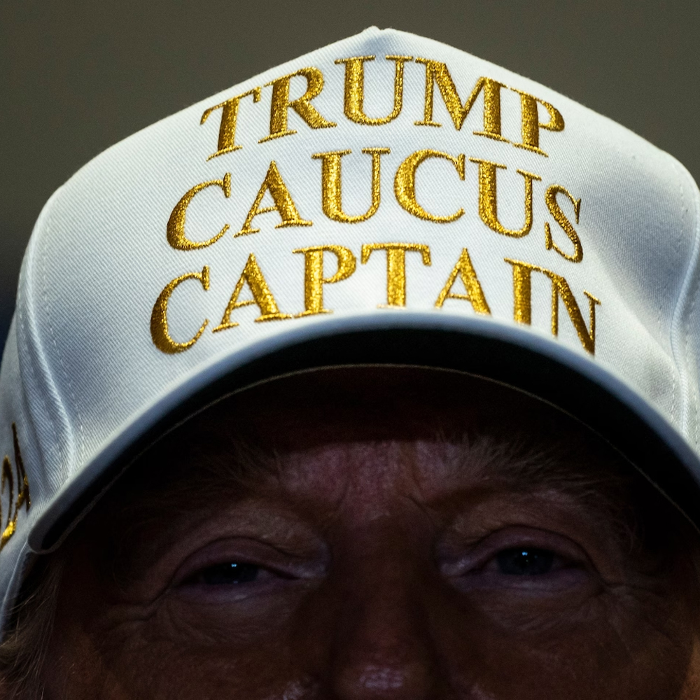 Trump 2025 Caucus Captain Hat Embroidered