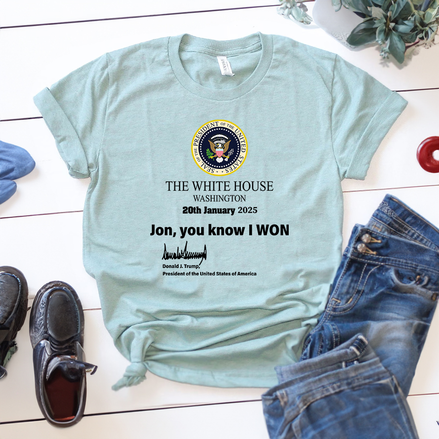 Trump 2025 White House Washington 20th January 2025 T-Shirts