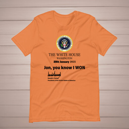Trump 2025 White House Washington 20th January 2025 USA T-Shirt