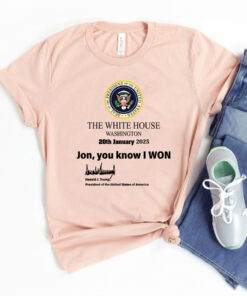 Trump 2025 White House Washington 20th January 2025 USA T-Shirts