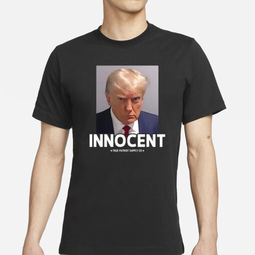 Trump Mugshot Innocent Unisex Classic T Shirts