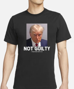 Trump Mugshot NOT GUILTY Unisex Classic T Shirt