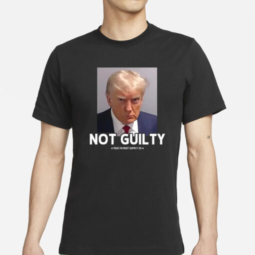 Trump Mugshot NOT GUILTY Unisex Classic T Shirt