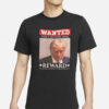 Trump Mugshot WANTED Poster Black T-Shirts