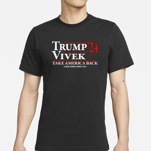 Trump Vivek 2024 Take America Back Unisex Classic T Shirt