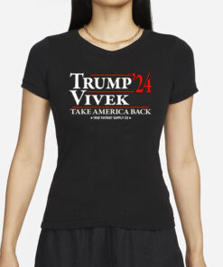 Trump Vivek 2024 Take America Back Unisex Classic T Shirts
