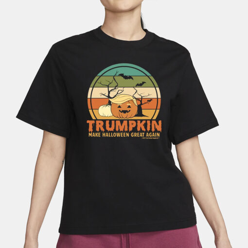 Trumpkin Make Halloween Great Again Trump Pumpkin Unisex Classic T-Shirt1