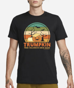 Trumpkin Make Halloween Great Again Trump Pumpkin Unisex Classic T-Shirt3