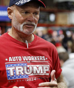 Auto worker for trump 2024 shirt