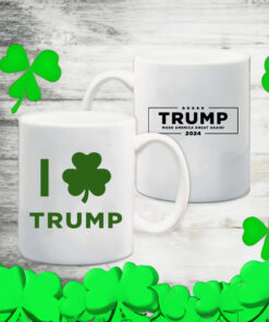 Trump 2024 St Paddy's Day Coffee Mug