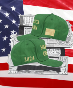 Trump 2024 St Paddy's Day Hat Caps