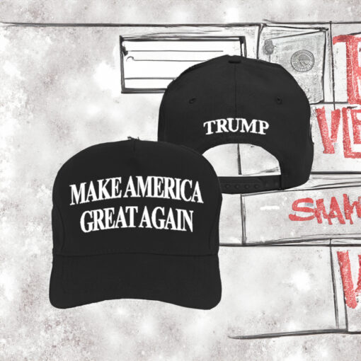 Trump MAGA 2024 Black Hat Embroiderys