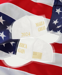Trump MAGA 2024 White Hat Backs