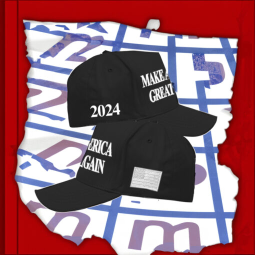 Official Trump 2024 MAGA 47 Black Hats