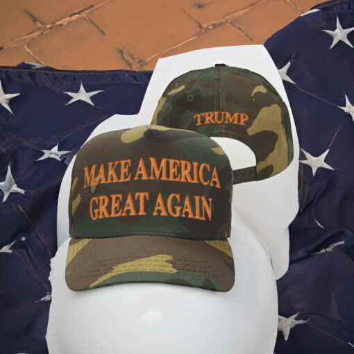 Official Trump MAGA 45-47 Camo Hats