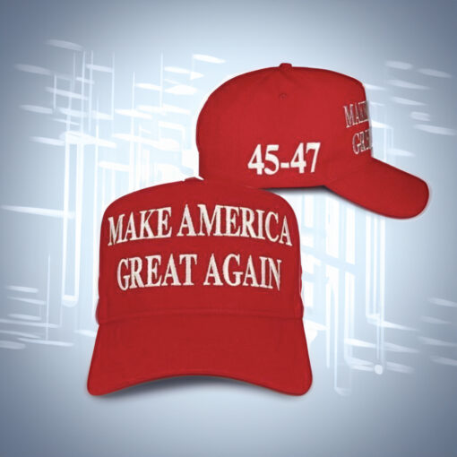Official Trump MAGA 47 Red Hats