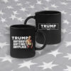 Trump maga Anybody Anytime Anyplace Black Mugs