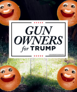 Gun Owners for Trump Yard Signs